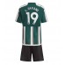Günstige Manchester United Raphael Varane #19 Babykleidung Auswärts Fussballtrikot Kinder 2023-24 Kurzarm (+ kurze hosen)